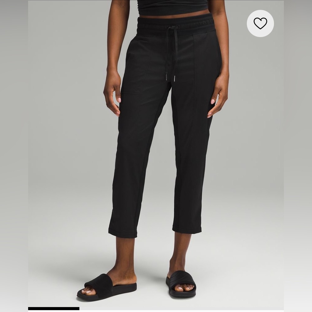 lululemon Dance Studio Mid Rise Cropped Pants Navy